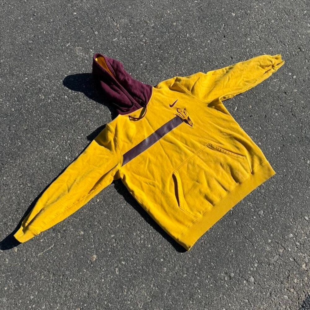 vintage early 2000's Nike ASU hoodie size large